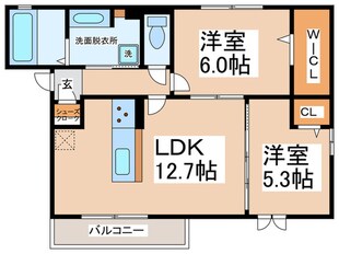 アド　アジュールの物件間取画像